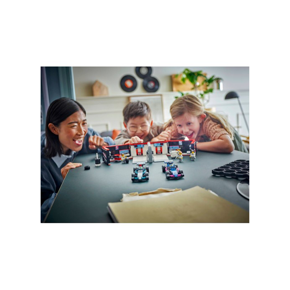 Lego60444 Lego City F1 Garage & Mercedes-AMG & Alpine Carspapell.gr