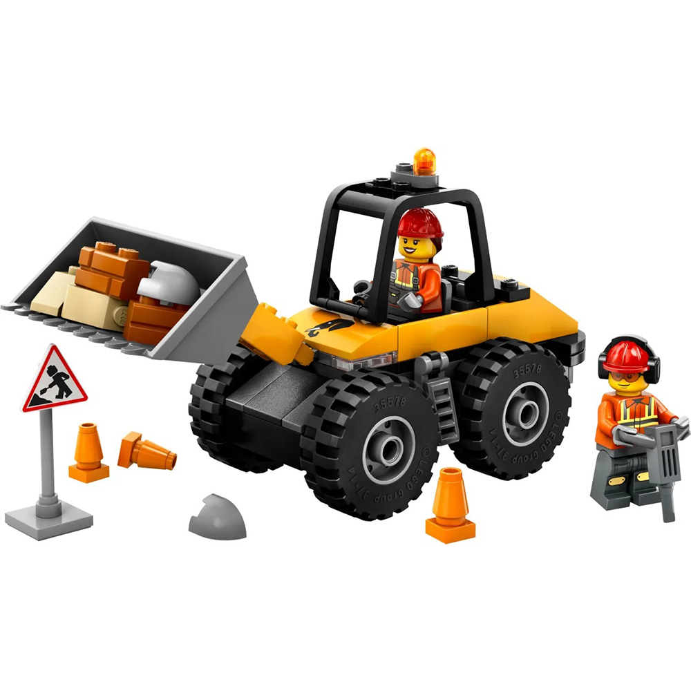 Lego60450 Lego City Yellow Construction Wheel Loaderpapell.gr