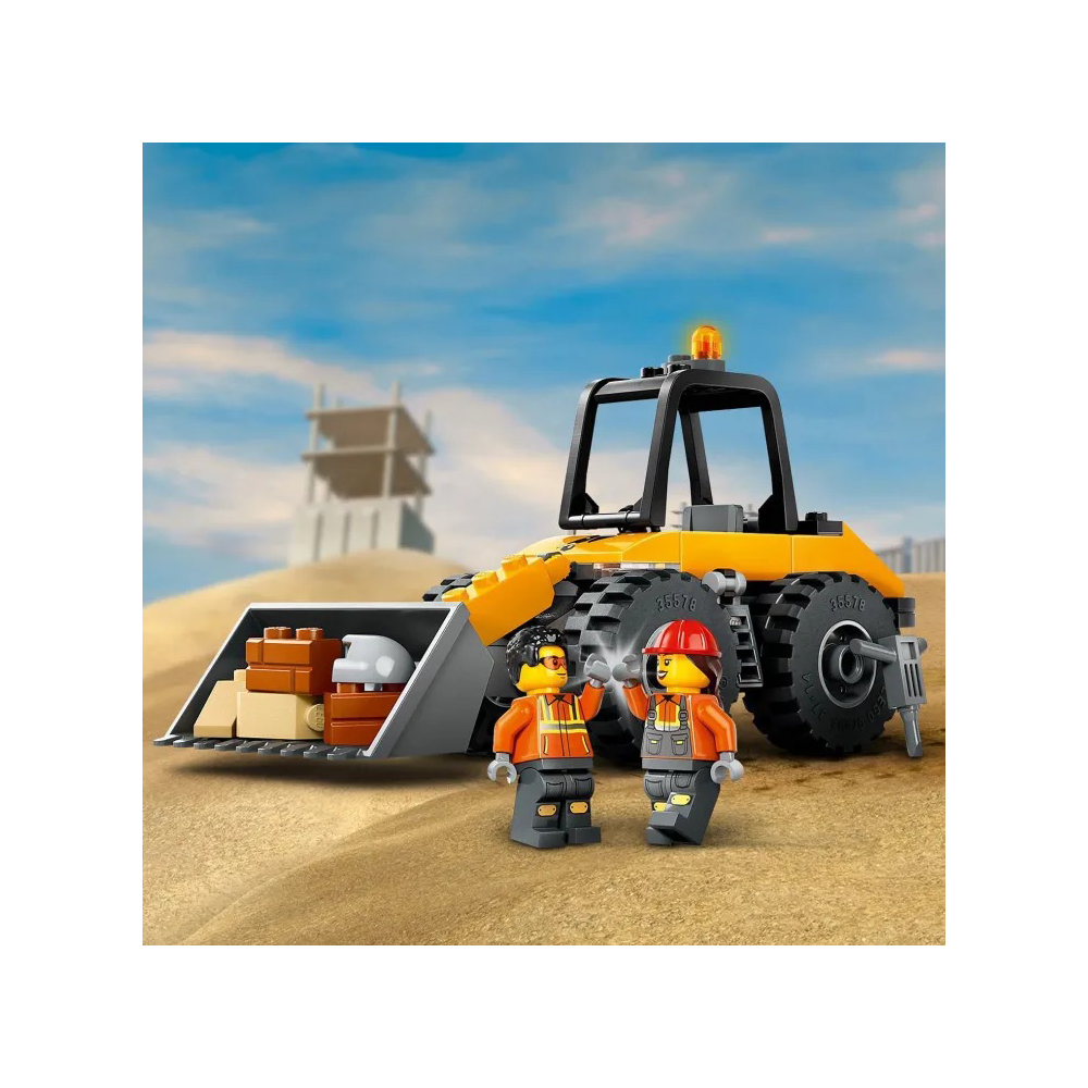 Lego60450 Lego City Yellow Construction Wheel Loaderpapell.gr