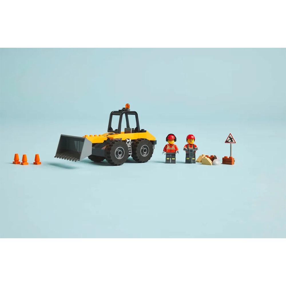 Lego60450 Lego City Yellow Construction Wheel Loaderpapell.gr