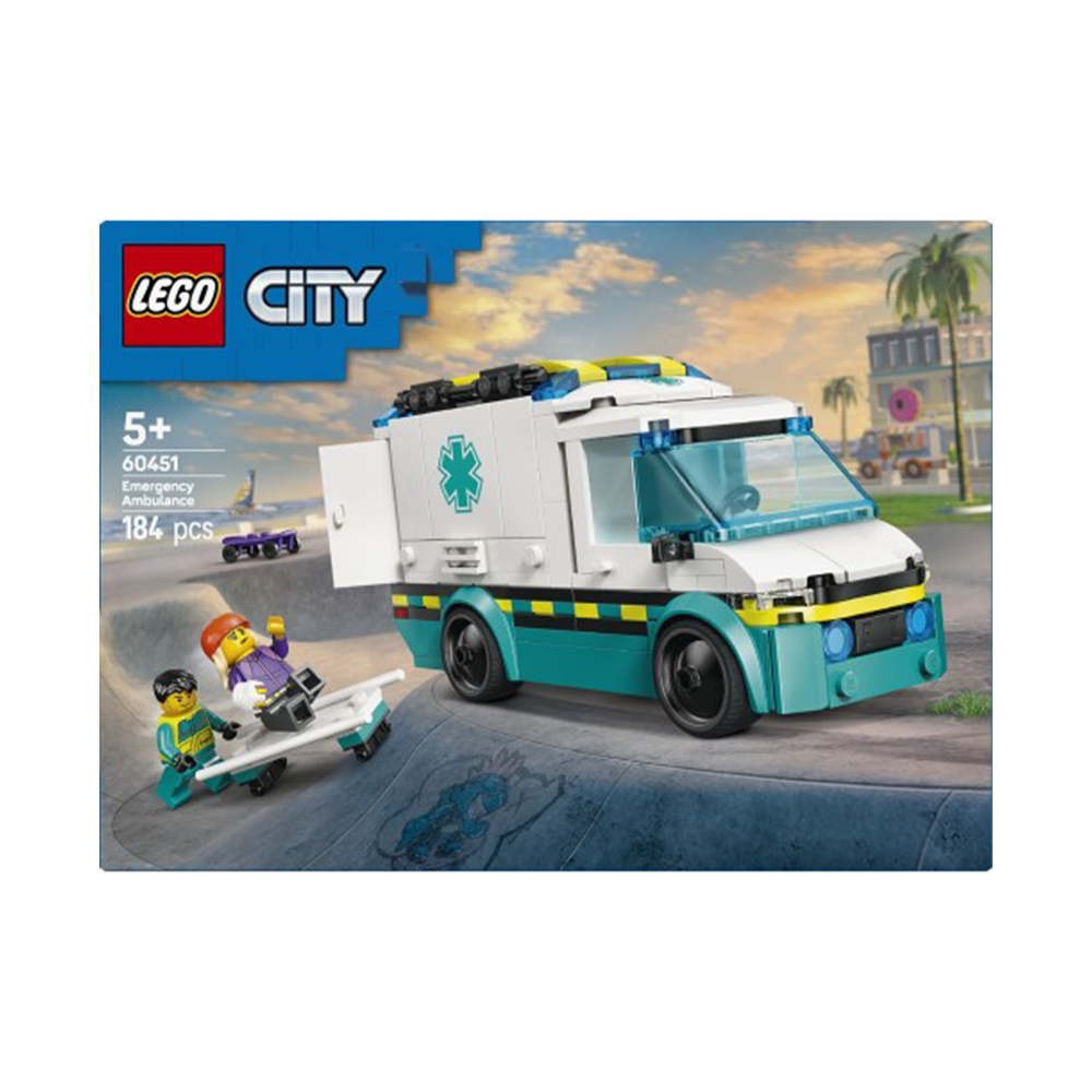 Lego60451 Lego City Emergency Ambulancepapell.gr