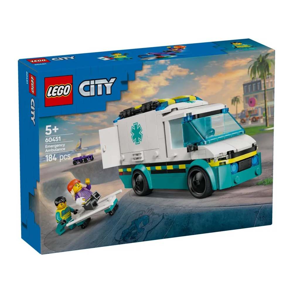 Lego60451 Lego City Emergency Ambulancepapell.gr