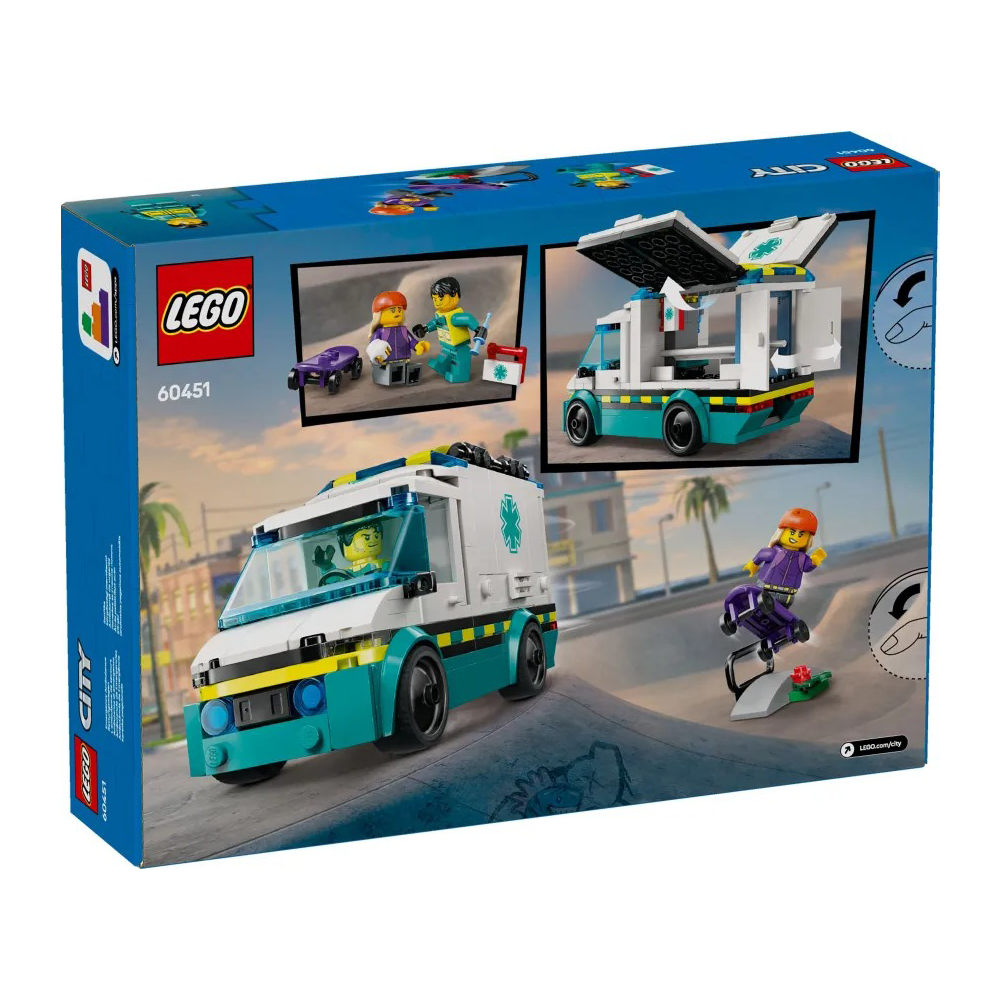 Lego60451 Lego City Emergency Ambulancepapell.gr