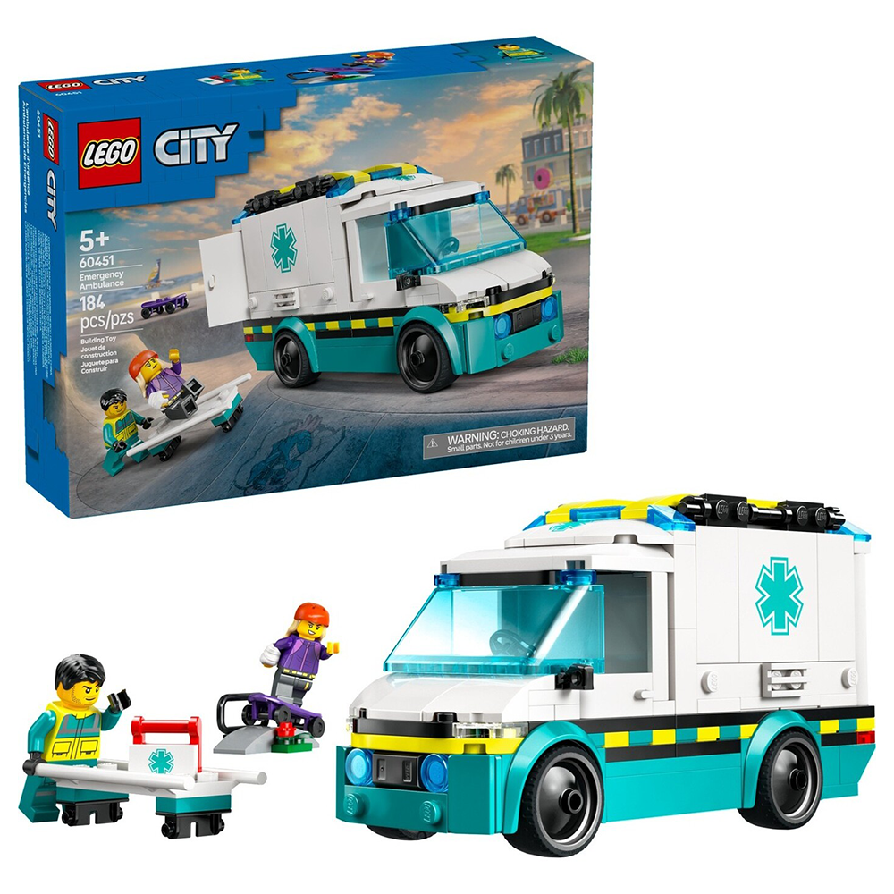 Lego60451 Lego City Emergency Ambulancepapell.gr