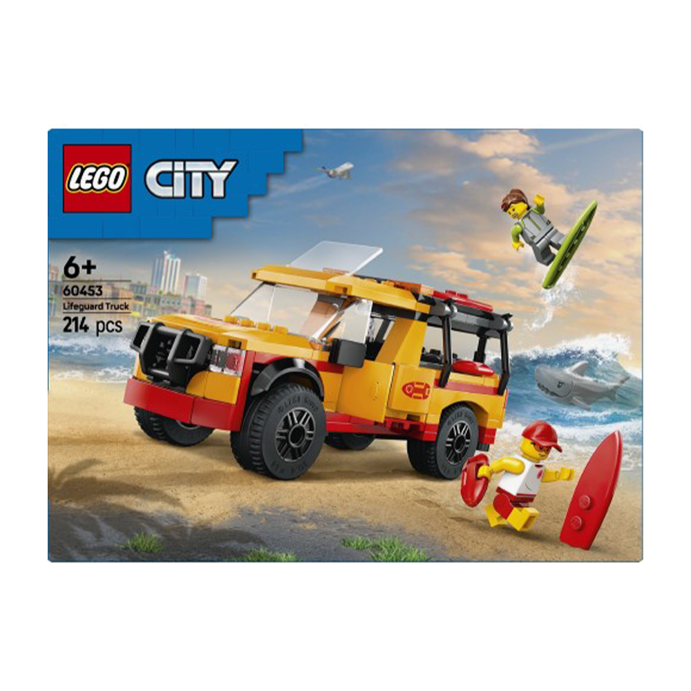 Lego60453 Lego City Lifeguard Beach Rescue Truckpapell.gr