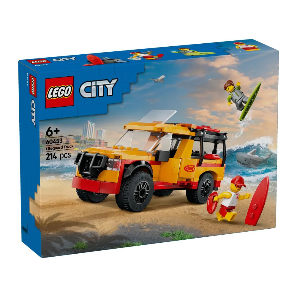 Lego60453 Lego City Lifeguard Beach Rescue Truckpapell.gr