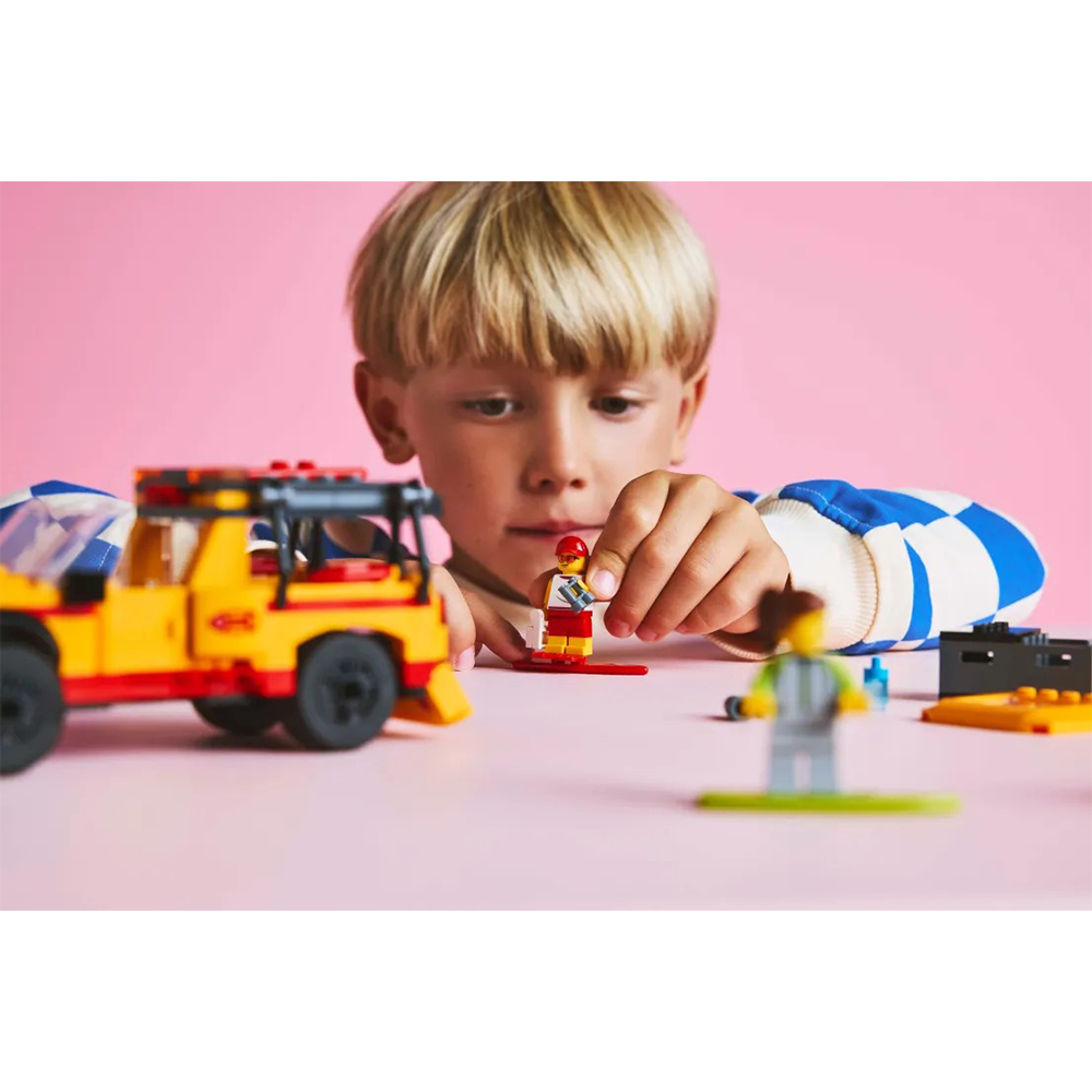 Lego60453 Lego City Lifeguard Beach Rescue Truckpapell.gr