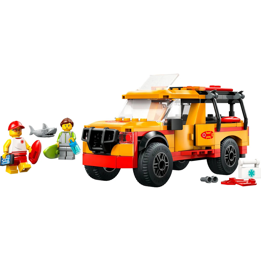 Lego60453 Lego City Lifeguard Beach Rescue Truckpapell.gr