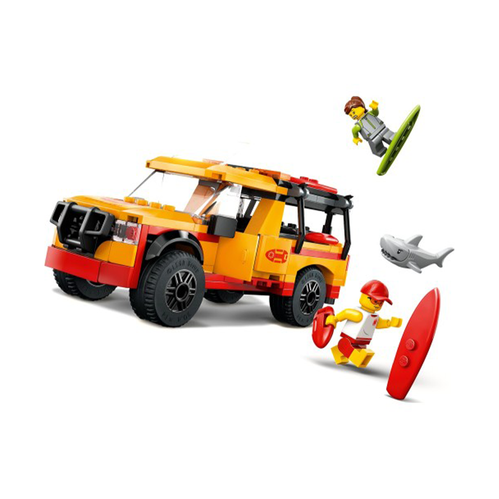 Lego60453 Lego City Lifeguard Beach Rescue Truckpapell.gr