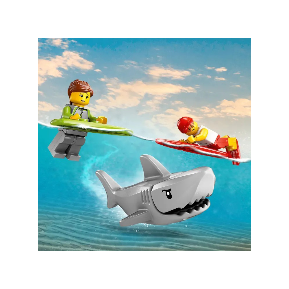Lego60453 Lego City Lifeguard Beach Rescue Truckpapell.gr