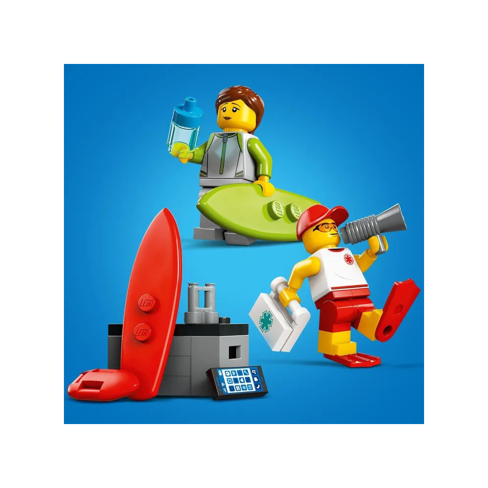 Lego60453 Lego City Lifeguard Beach Rescue Truckpapell.gr