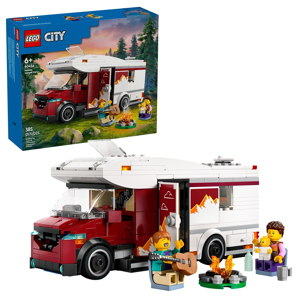 Lego60454 Lego City Holiday Adventure Camper Vanpapell.gr
