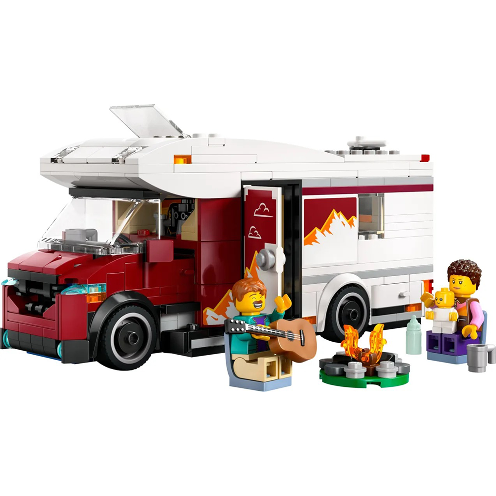 Lego60454 Lego City Holiday Adventure Camper Vanpapell.gr