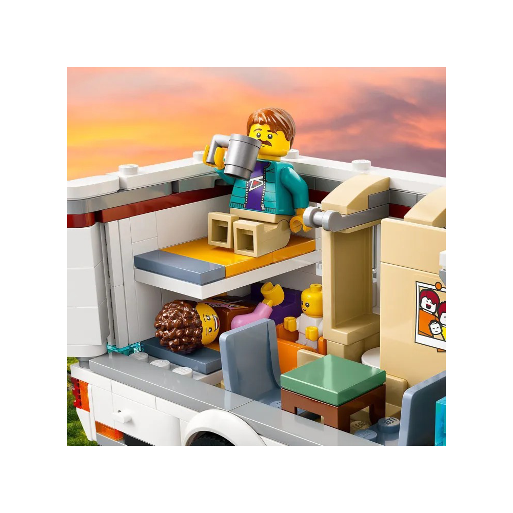 Lego60454 Lego City Holiday Adventure Camper Vanpapell.gr