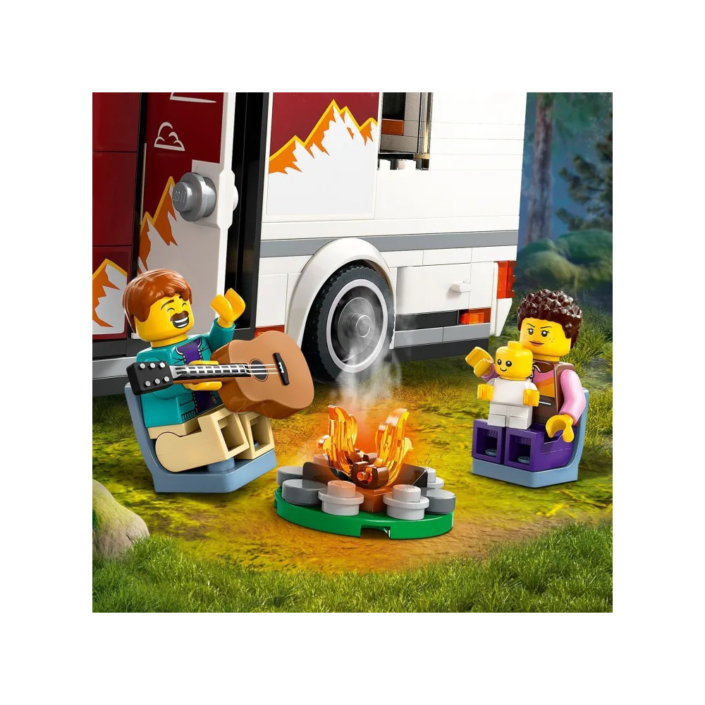 Lego60454 Lego City Holiday Adventure Camper Vanpapell.gr