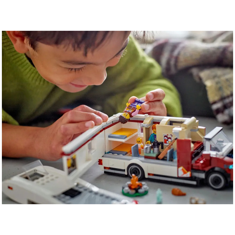 Lego60454 Lego City Holiday Adventure Camper Vanpapell.gr