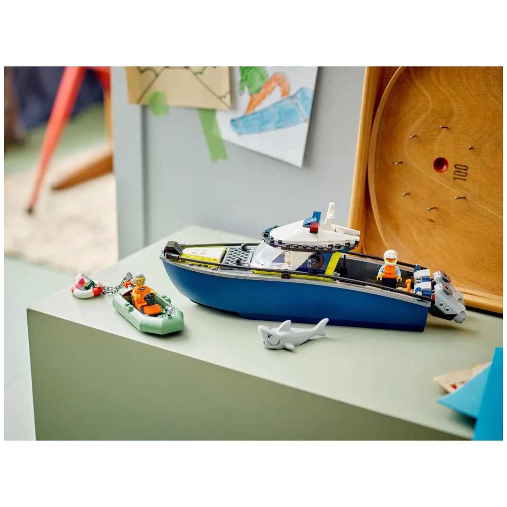 Lego60456 Lego City Police Boat Chasepapell.gr