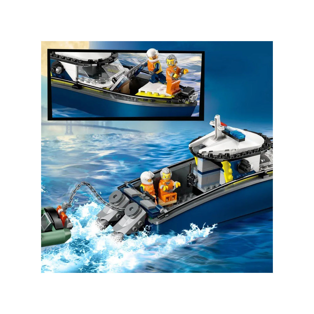Lego60456 Lego City Police Boat Chasepapell.gr