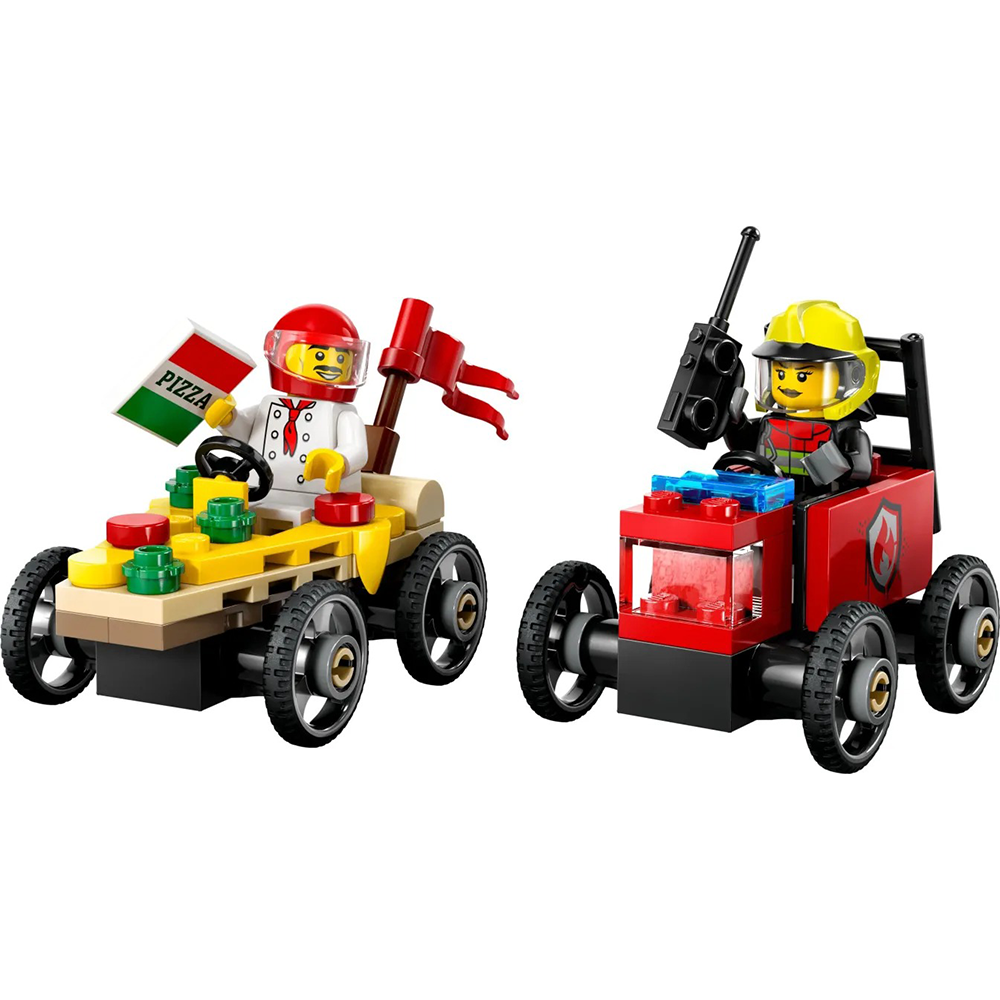 Lego60458 Lego City Pizza Vs Fire Truck Racepapell.gr