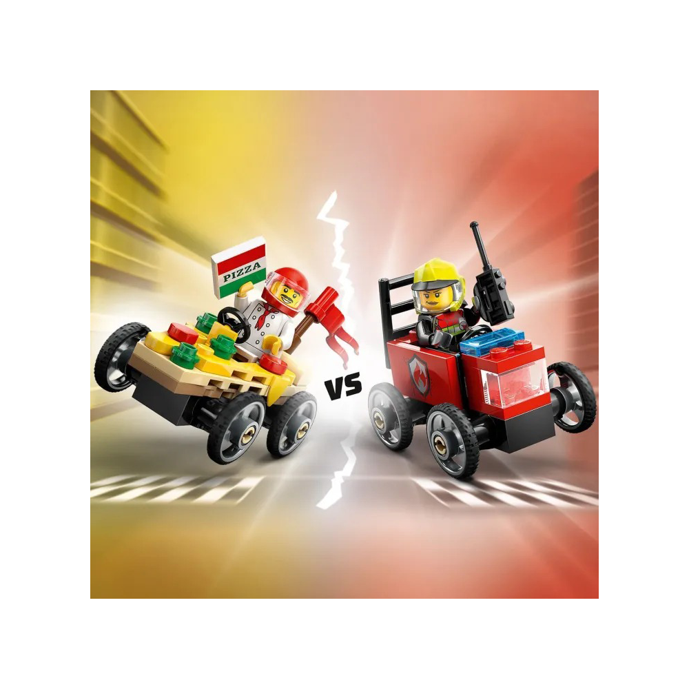 Lego60458 Lego City Pizza Vs Fire Truck Racepapell.gr