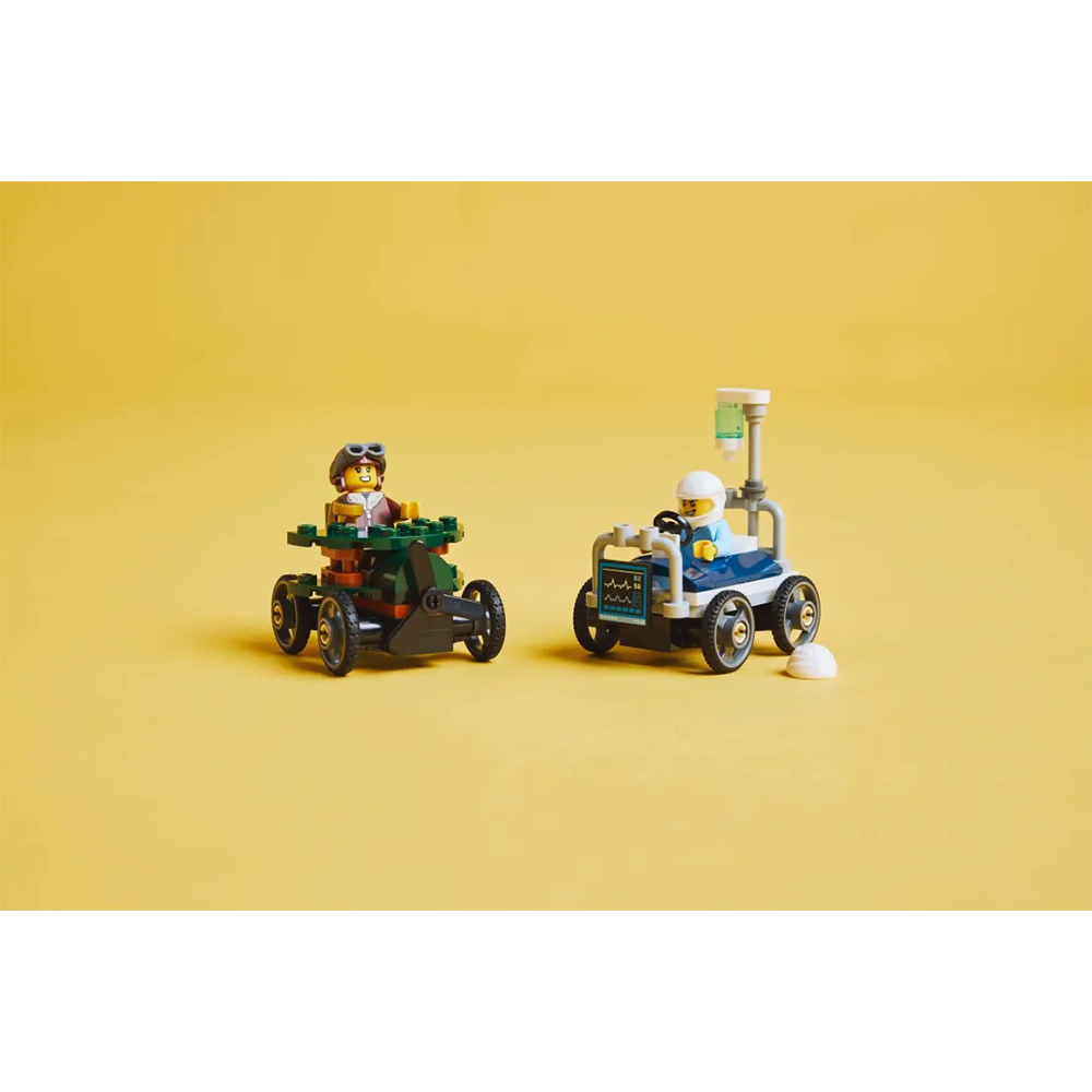 Lego60459 Lego City Airplane vs. Hospital Bed Race Car Packpapell.gr