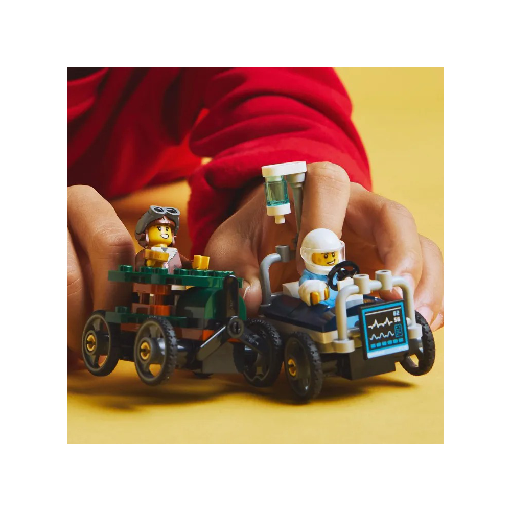 Lego60459 Lego City Airplane vs. Hospital Bed Race Car Packpapell.gr