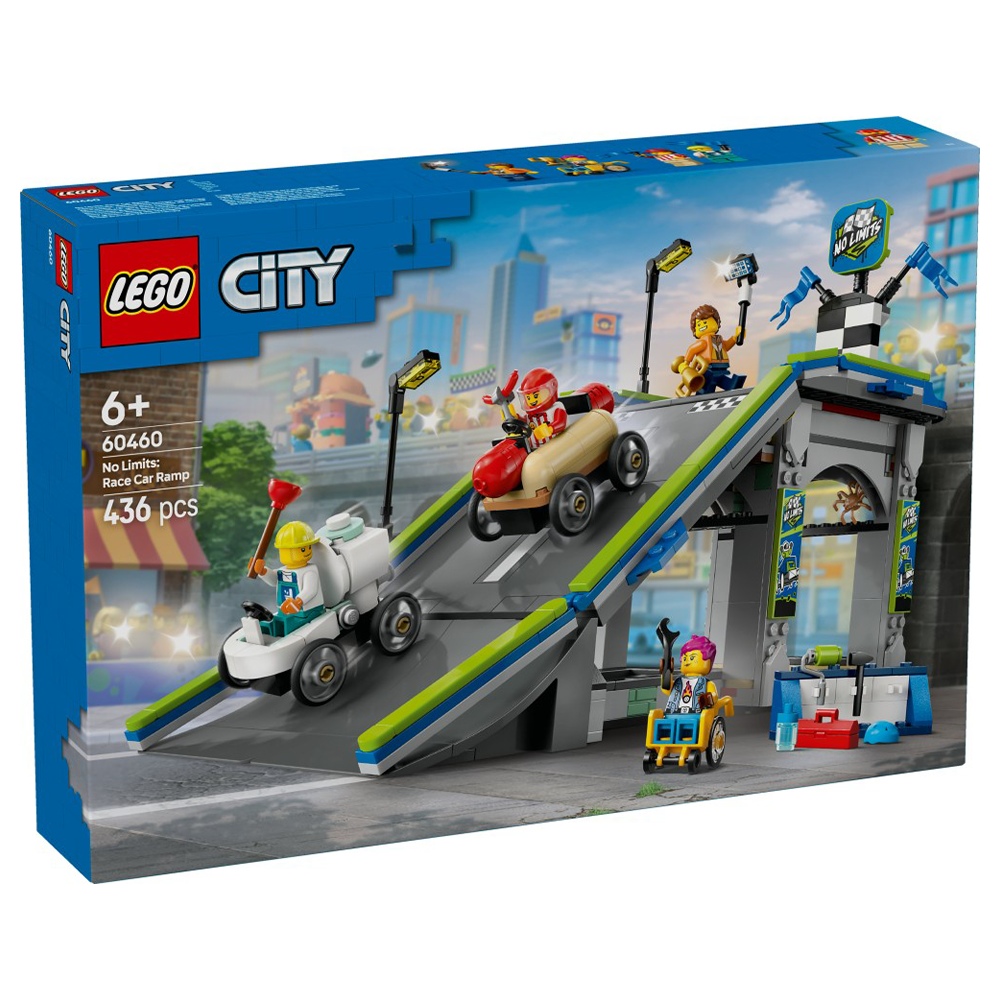 Lego60460 Lego City No Limits: Race Car Ramp Trackpapell.gr