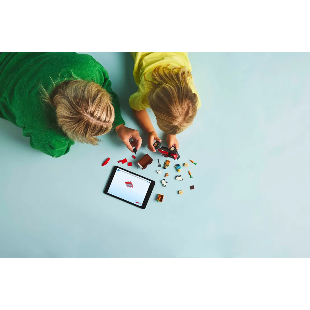 Lego60461 Lego City Red Farm Tractor With Trailer & Sheeppapell.gr