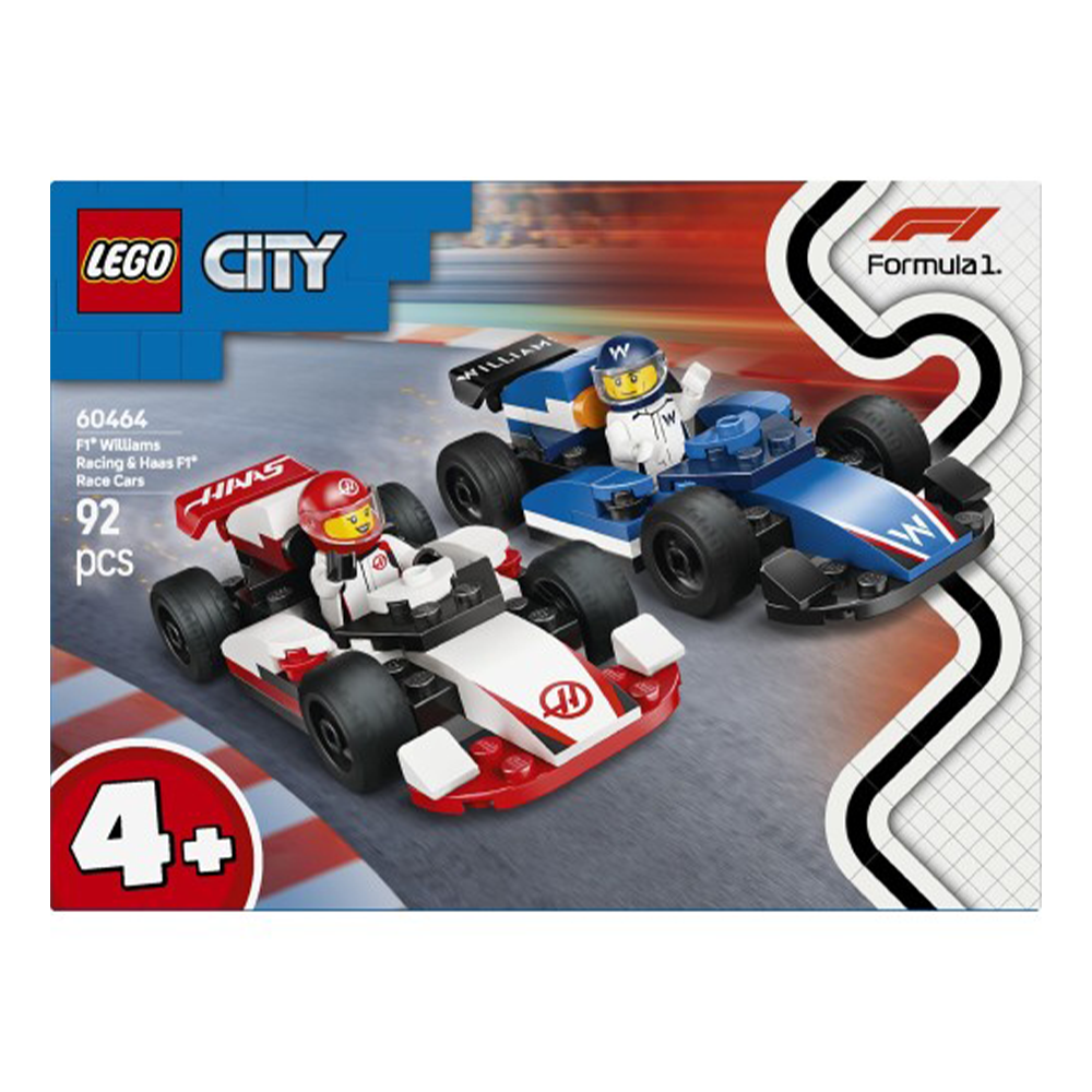 Lego60464 Lego City F1 Williams Racing & Haas F1 Race Carspapell.gr