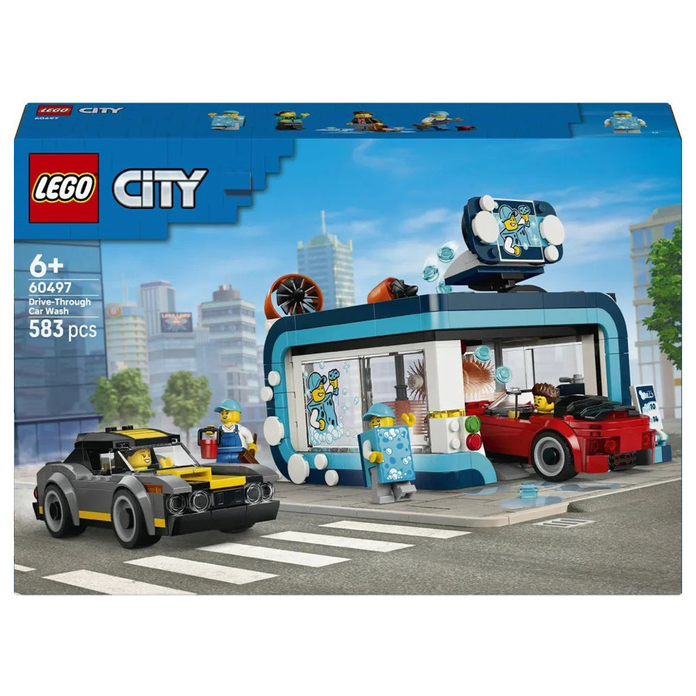 60497 Lego City Drive-Through Car Wash