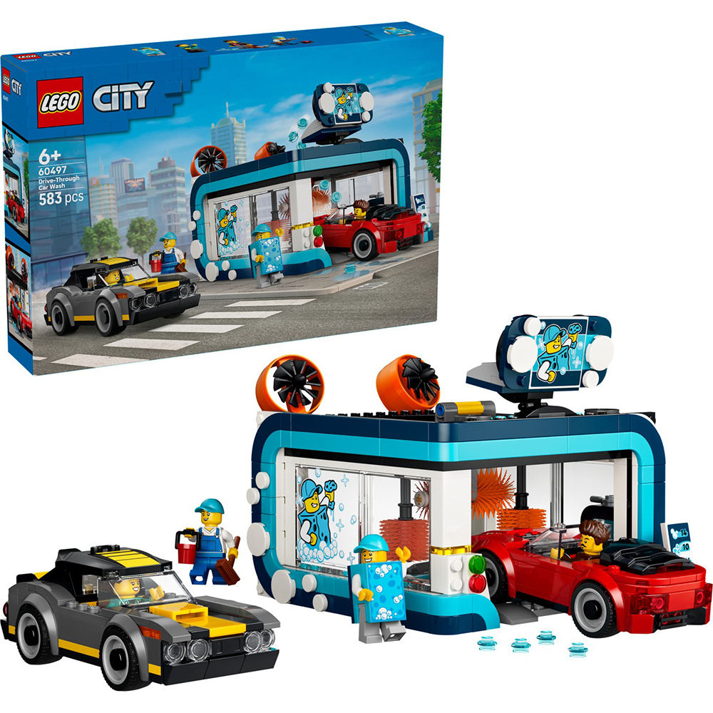 60497 Lego City Drive-Through Car Wash
