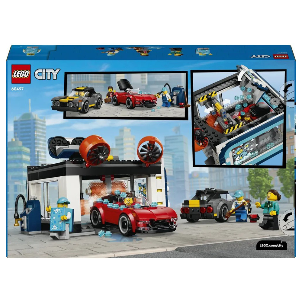 60497 Lego City Drive-Through Car Wash