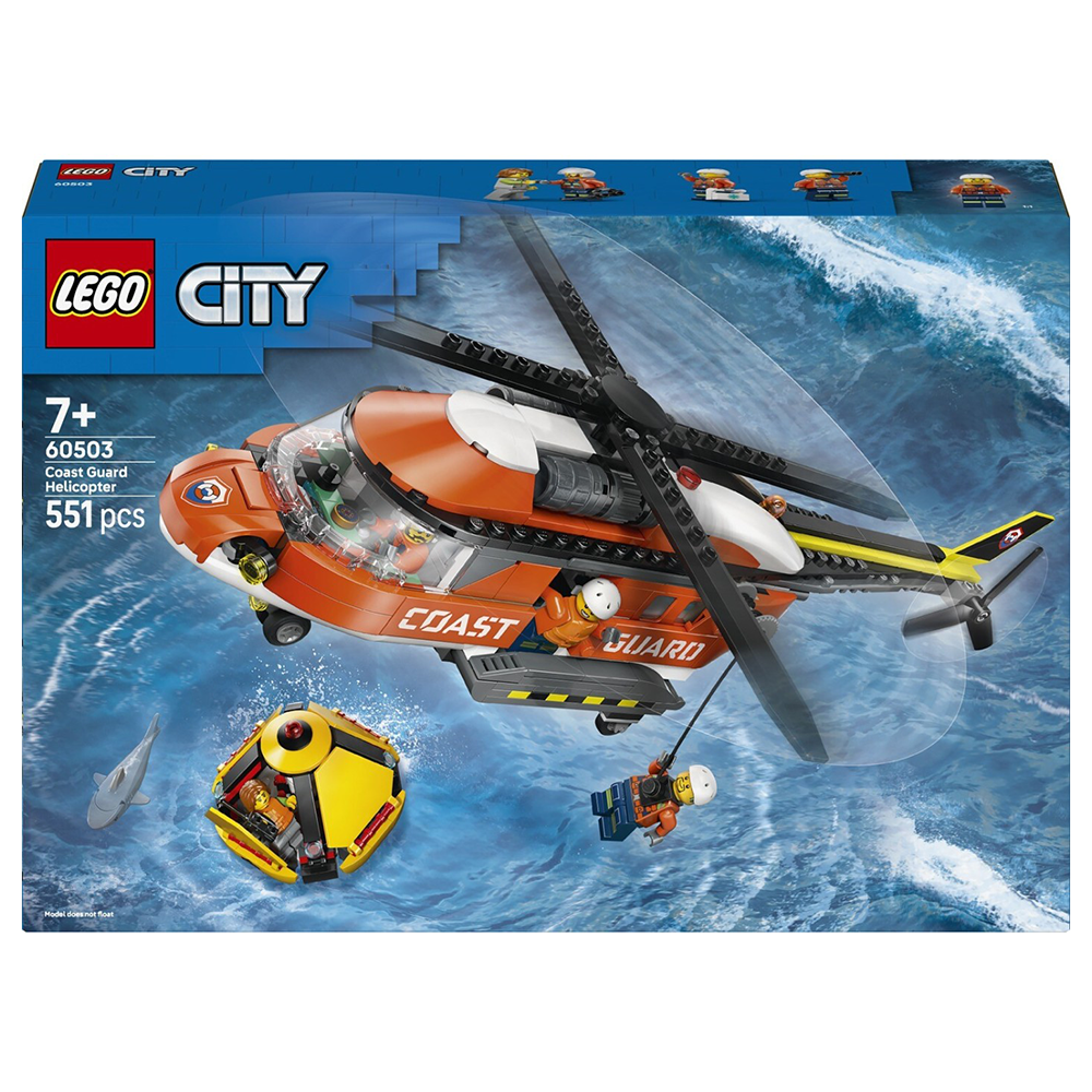 60503 Lego City Coast Guard Helicopter