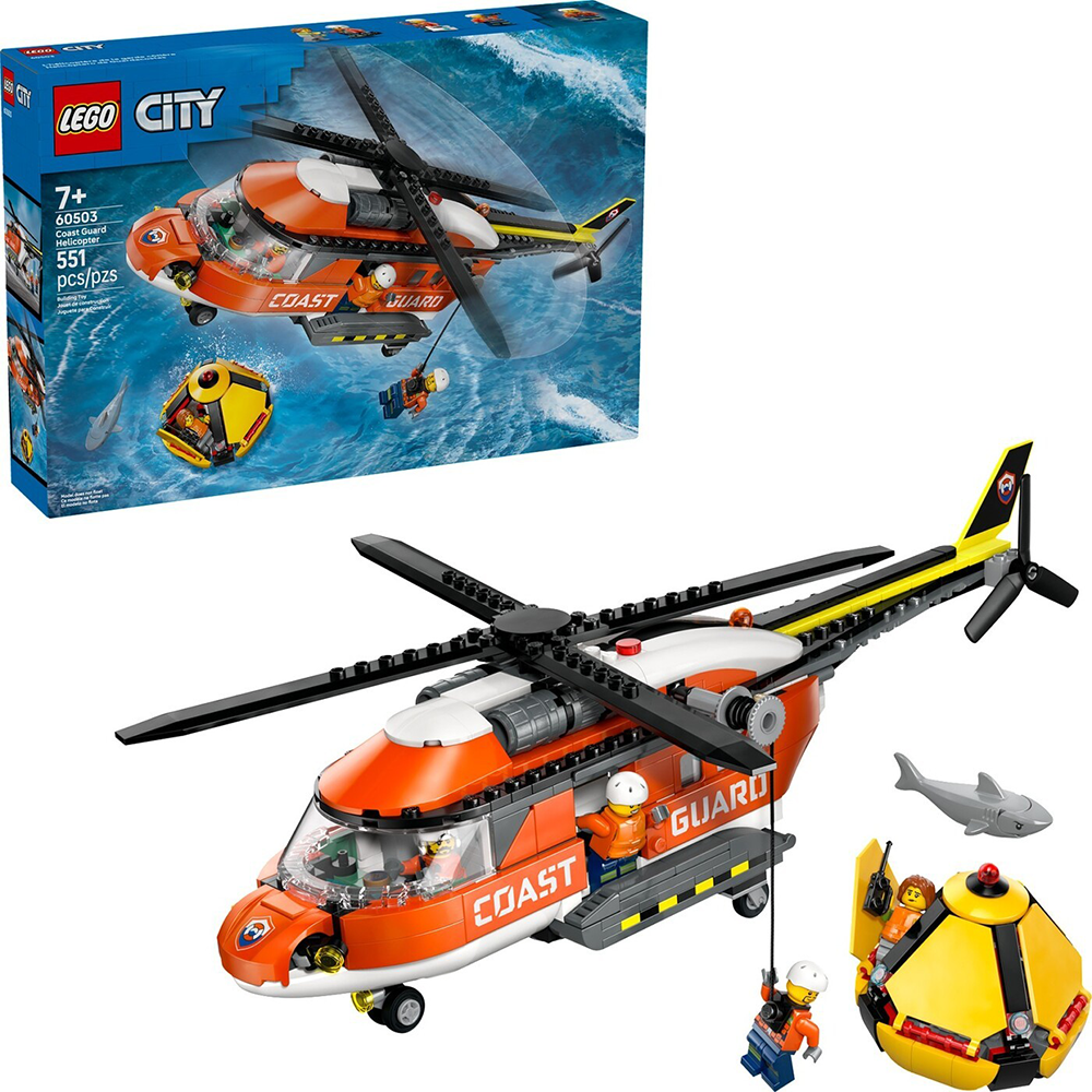 60503 Lego City Coast Guard Helicopter