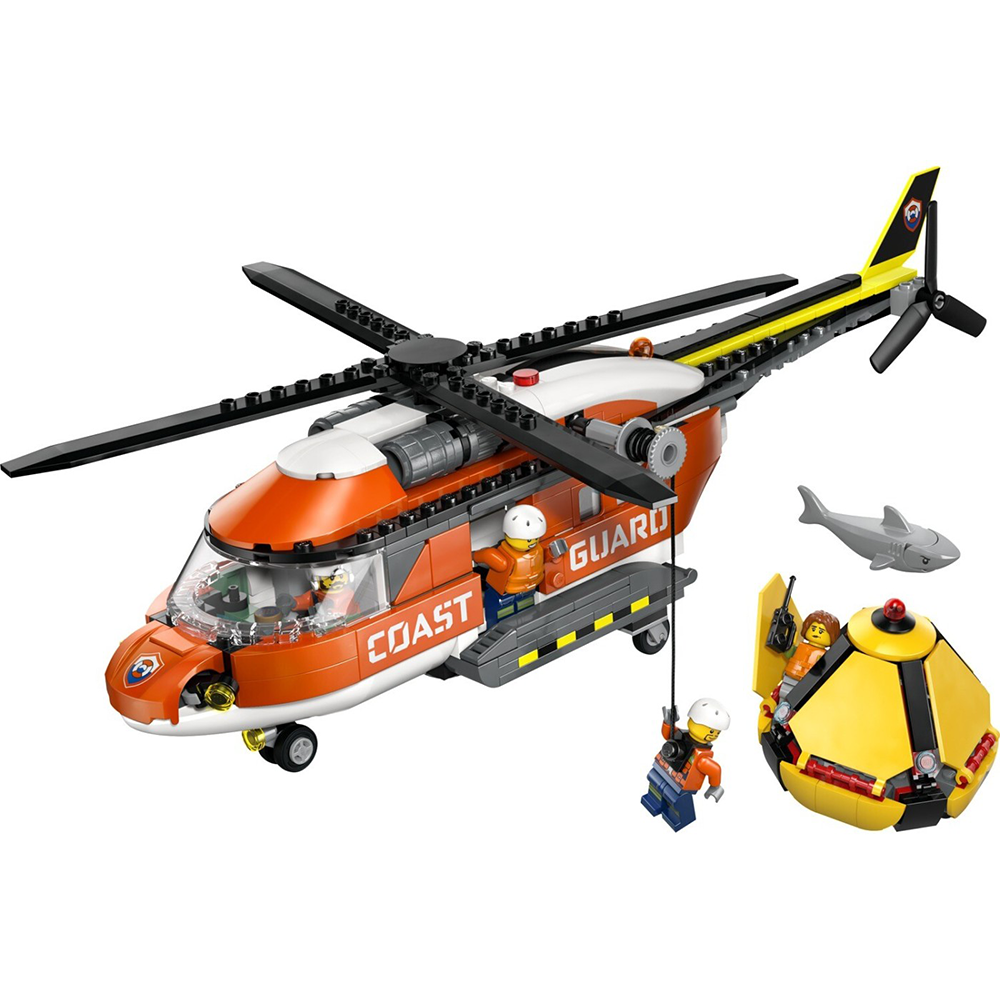 60503 Lego City Coast Guard Helicopter