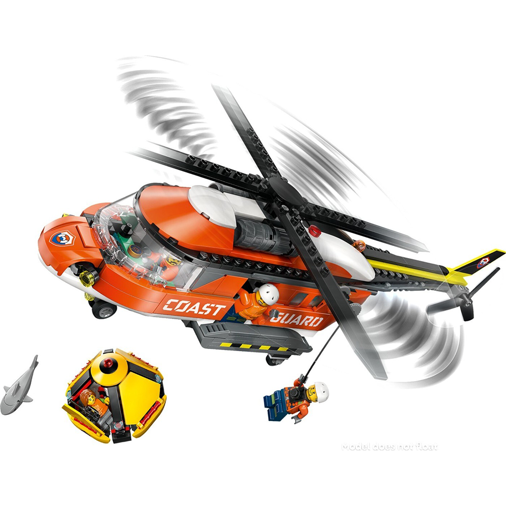 60503 Lego City Coast Guard Helicopter