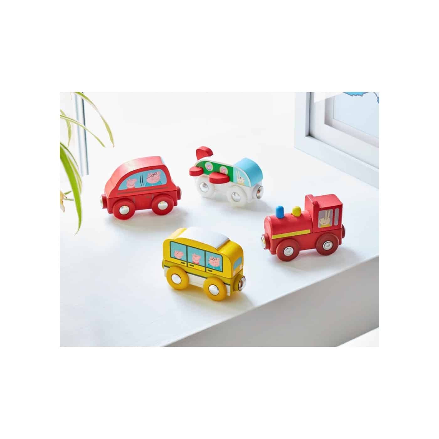 GIOCHI PREZIOSIPeppa Pig Ξυλινα Οχηματακιαpapell.gr