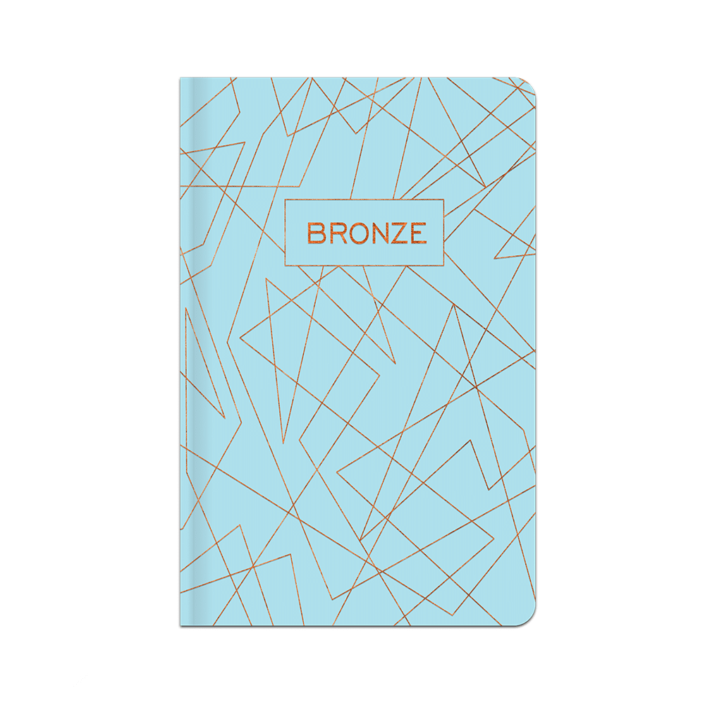 Σημειωματαριο Bronze Notepad A6 4 Χρωματα