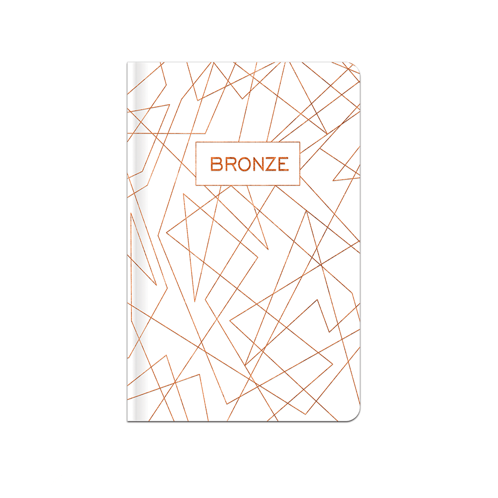 Σημειωματαριο Bronze Notepad A6 4 Χρωματα