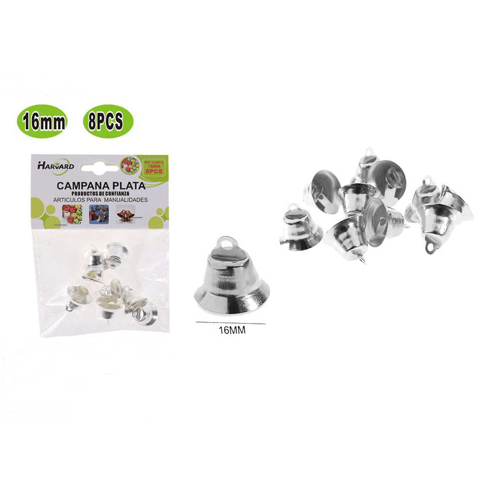 Σετ Καμπανουλες Ασημι 16Mm 8 Tmx