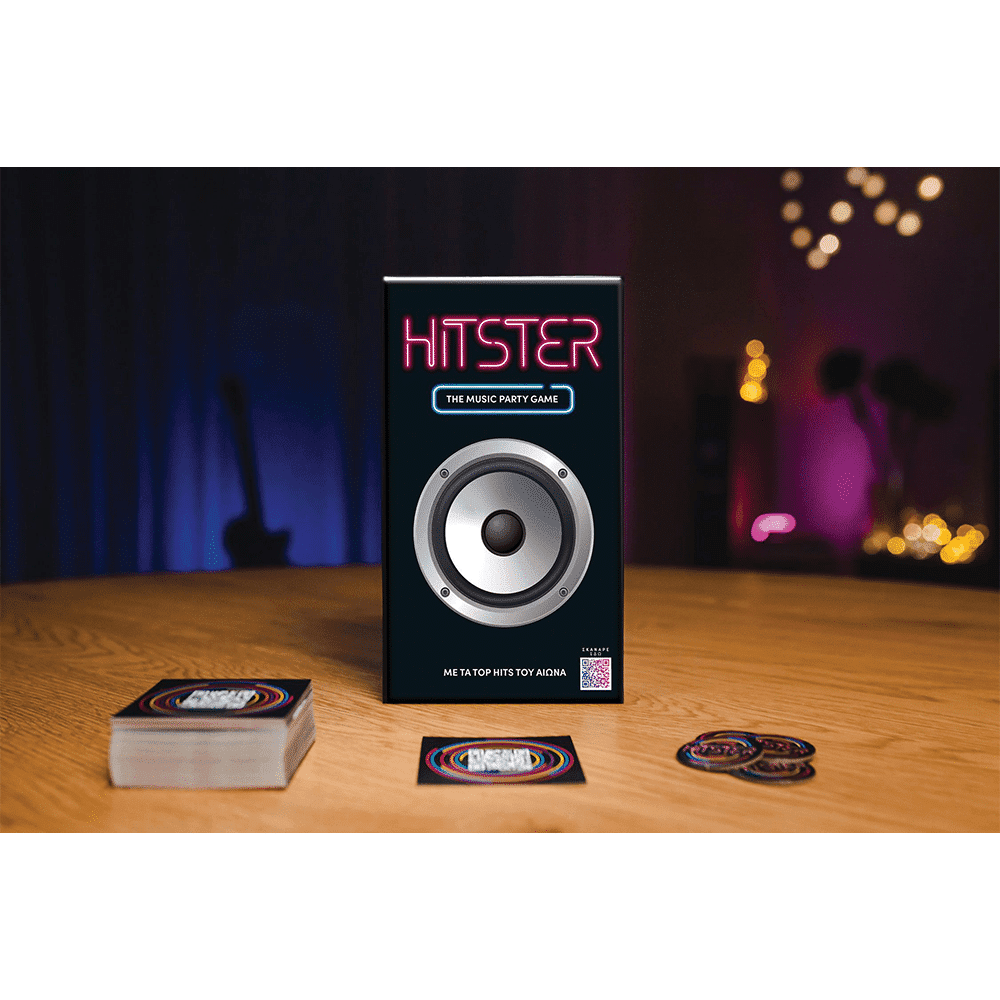 As Games Επιτραπeζιο Παιχνiδι Hitster Για Ηλικiες 16+ Χρονων Και 2-10 Παικτες