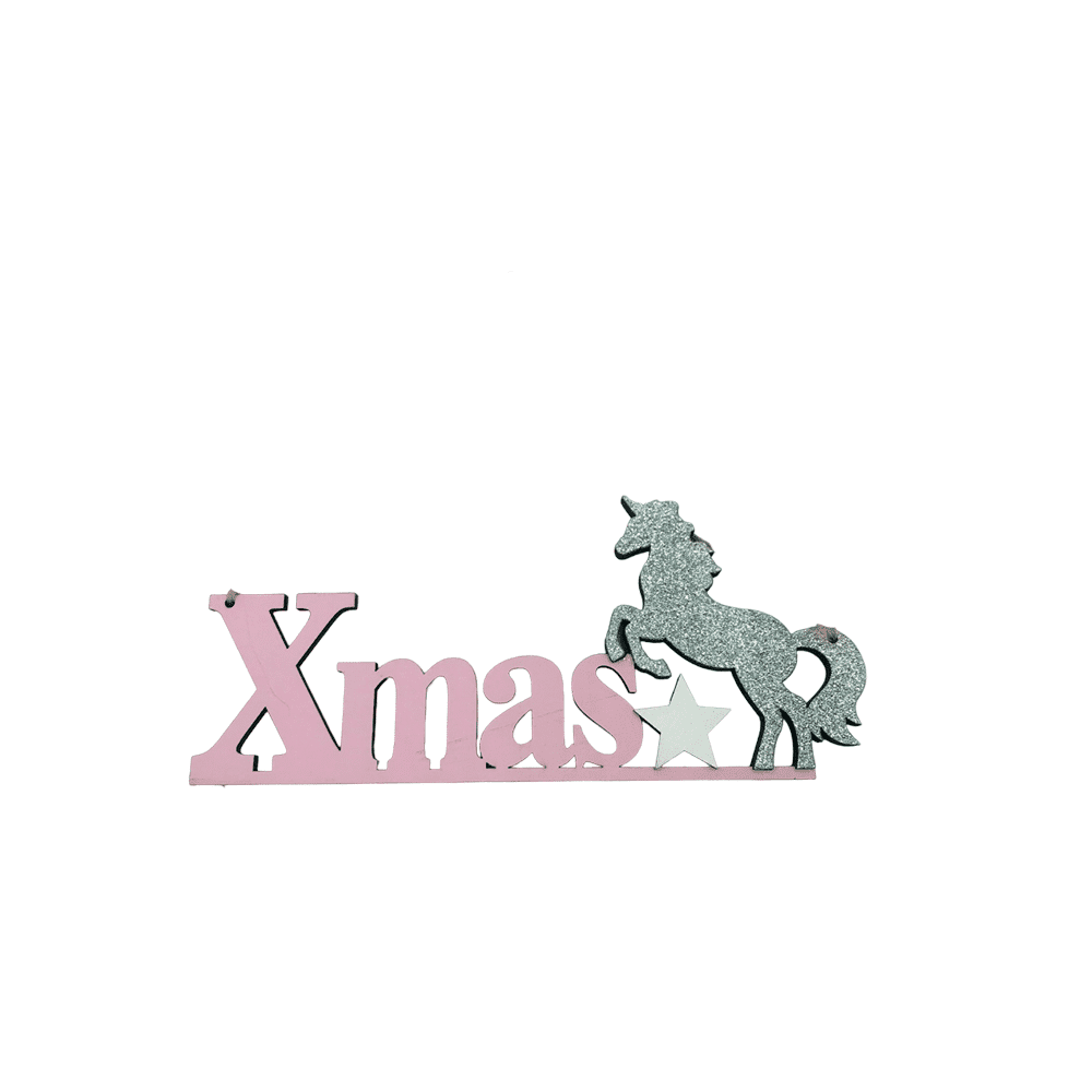 Ξυλινο Χριστουγεννιατικο Στολιδι Xmas 21X6 Ek