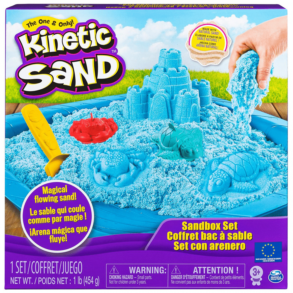 Spin Master Kinetic Sand- Sandbox Set