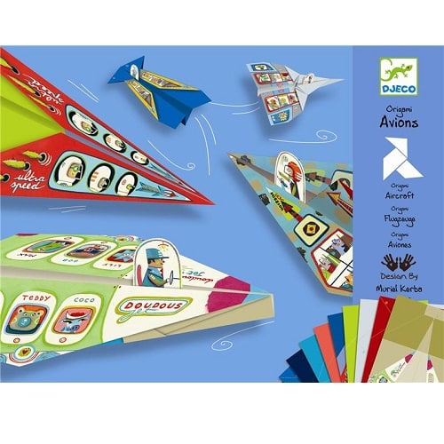 Djeco Origami Κατασκευη Αεροπλανα