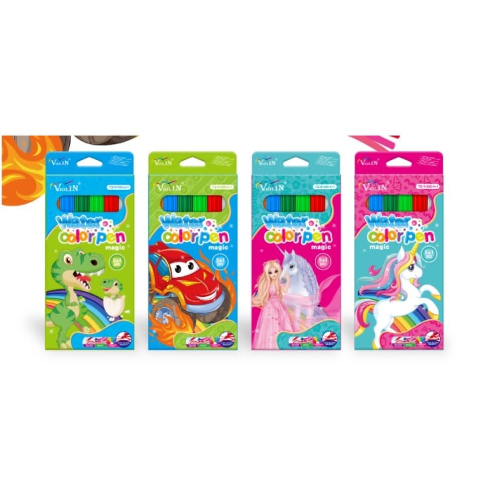 Μαρκαδοροι Yalong Magic 8+1Τμχ 4Σχ