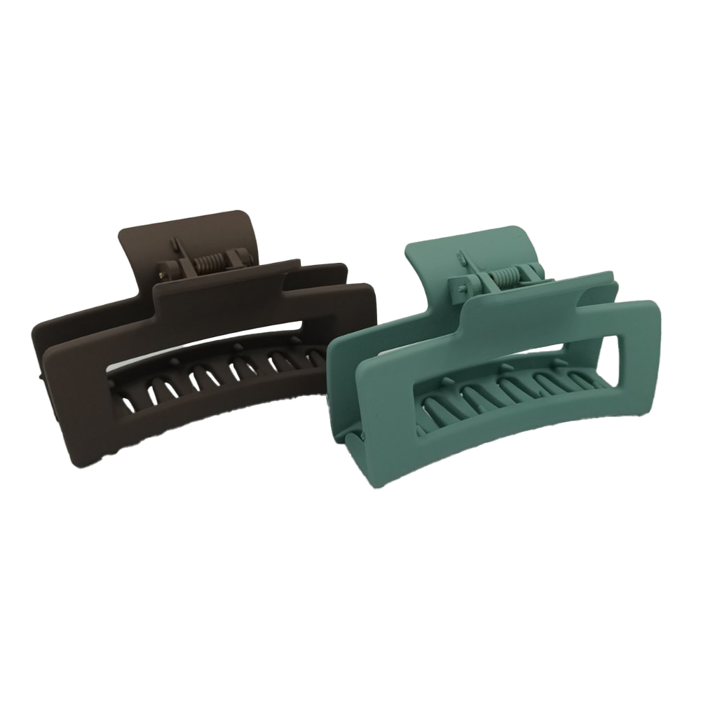 Κλάμερ ορθογώνιο γήινες αποχρώσεις 12 χρώματα