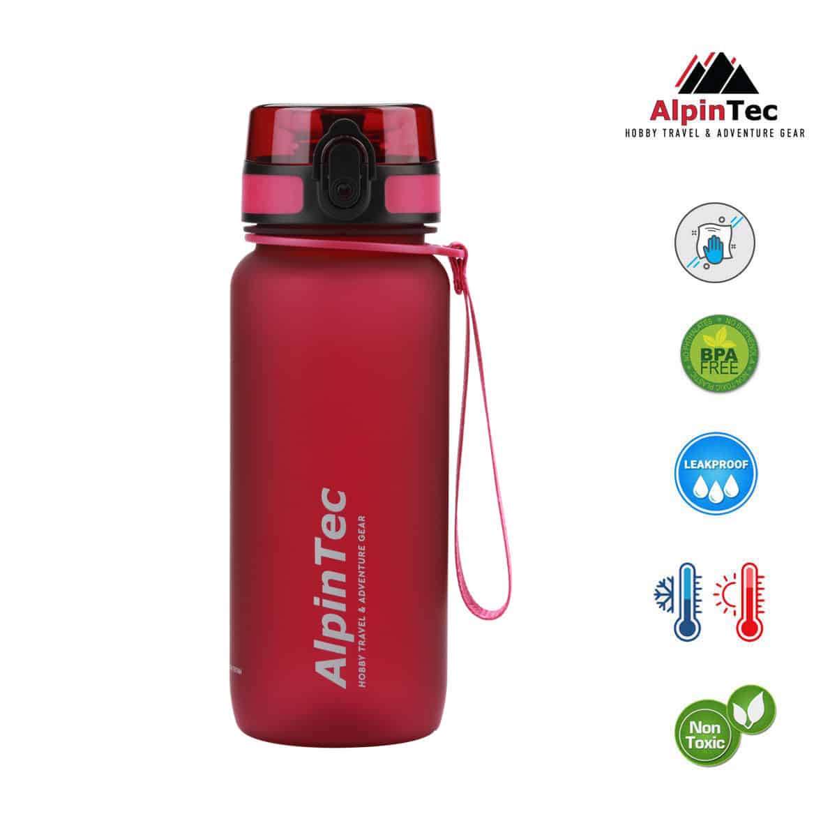 Alpintec Παγουρι Rasberry 650Ml Bpa Free