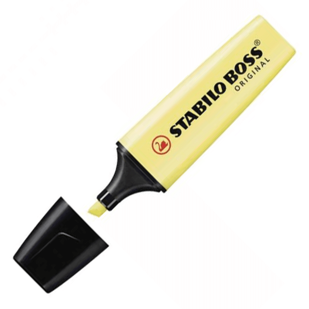 StabiloStabilo Boss Μαρκαδόρος Υπογράμμισης 70/144 Pastel Κίτρινοpapell.gr