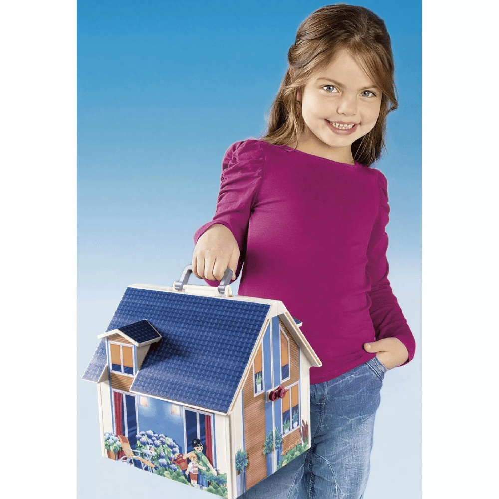 Playmobil70985 Playmobil Dollhouse Μοντέρνο Κουκλόσπιτο Βαλιτσάκιpapell.gr