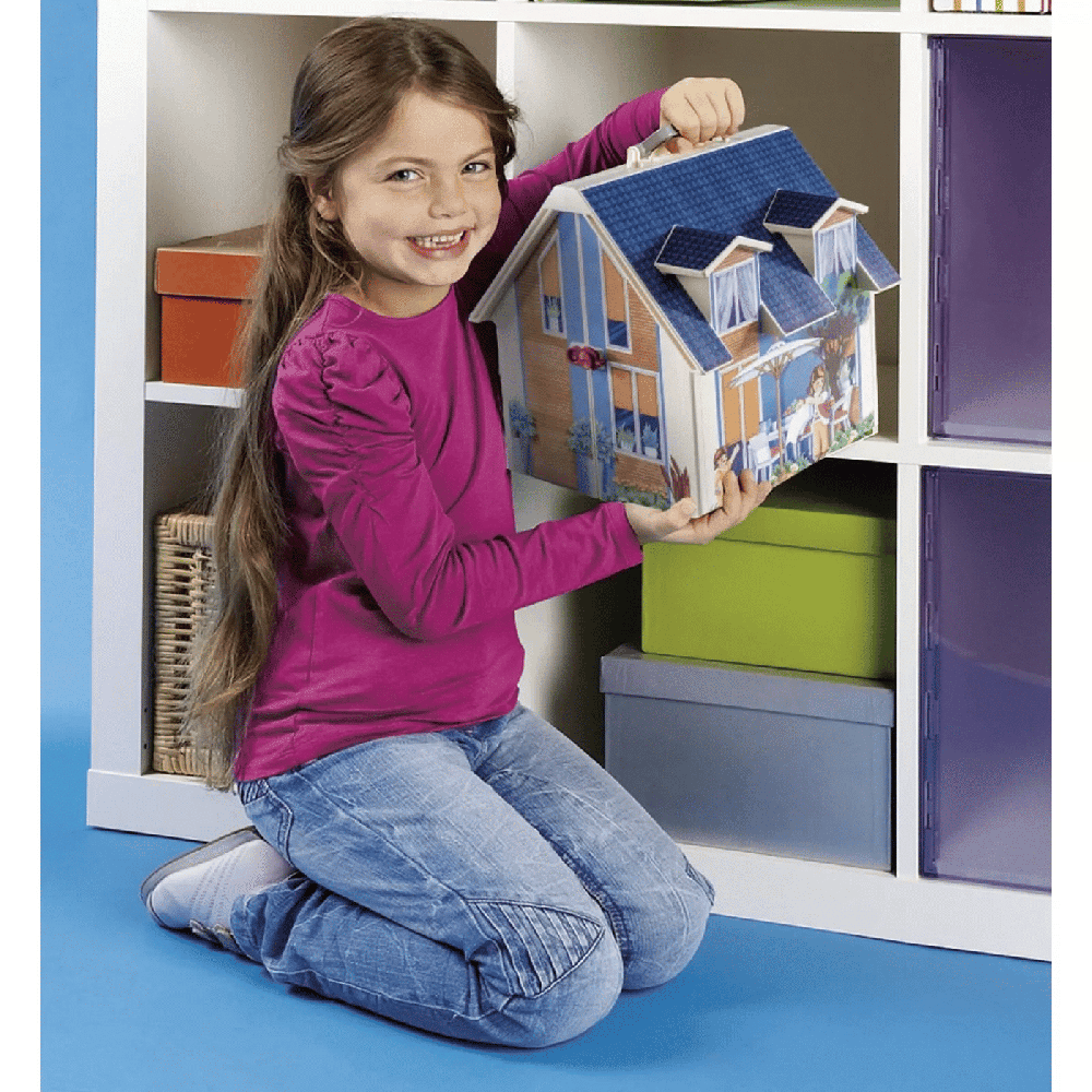 Playmobil70985 Playmobil Dollhouse Μοντέρνο Κουκλόσπιτο Βαλιτσάκιpapell.gr